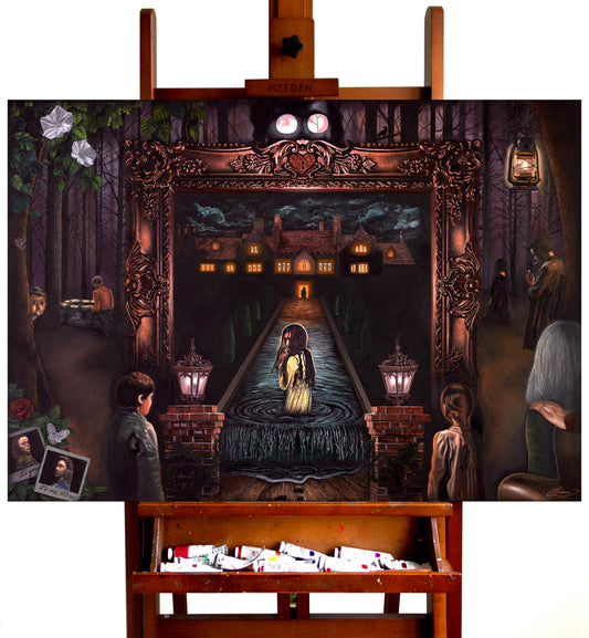 The Haunting of Bly Manor - A Love Story | Giclée Fine Art Print | Oil Painting