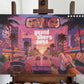 GTA VI: The Price of Paradise | Giclée Fine Art Print | Oil Painting